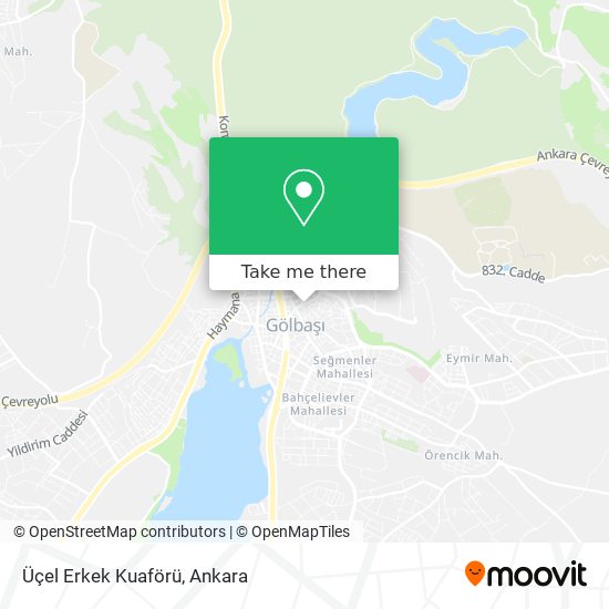 Üçel Erkek Kuaförü map