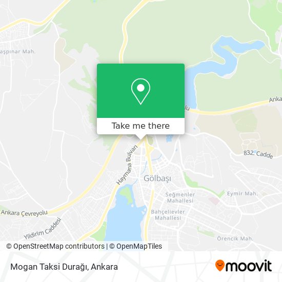 Mogan Taksi Durağı map