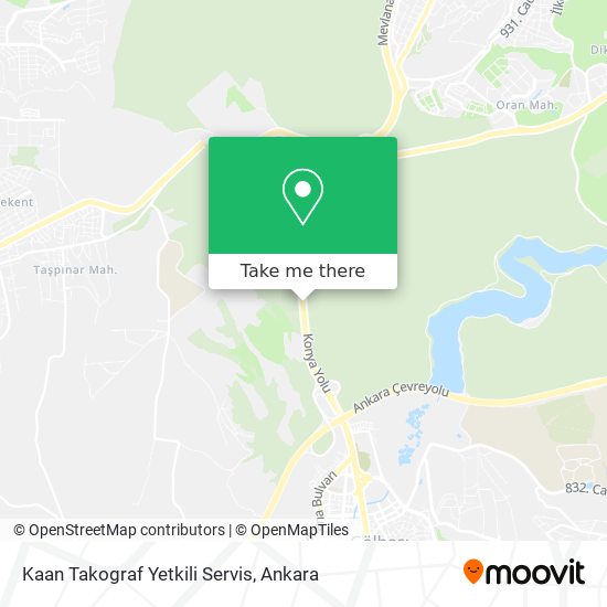 Kaan Takograf Yetkili Servis map