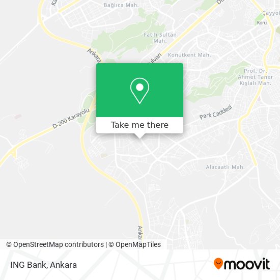 ING Bank map