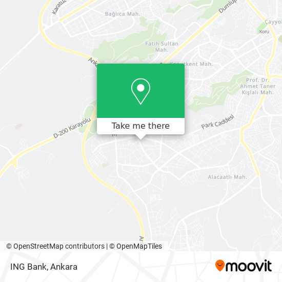 ING Bank map