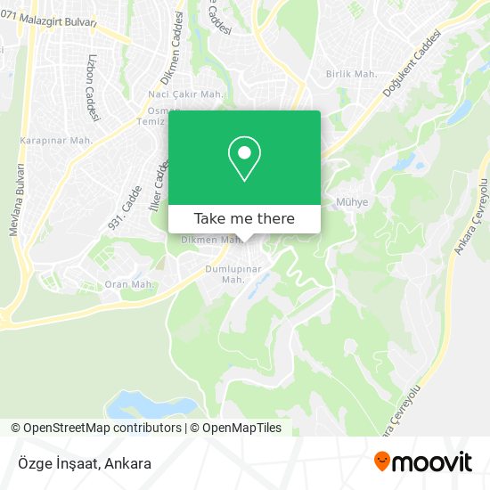 Özge İnşaat map