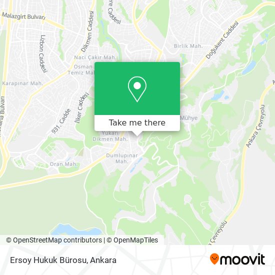 Ersoy Hukuk Bürosu map
