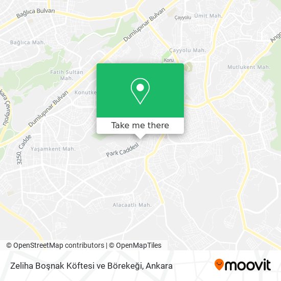 Zeliha Boşnak Köftesi ve Börekeği map