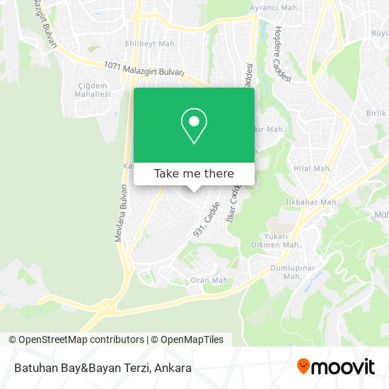 Batuhan Bay&Bayan Terzi map