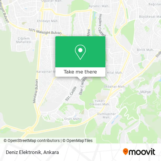 Deniz Elektronik map