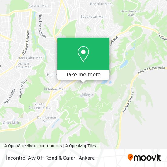 İncontrol Atv Off-Road & Safari map