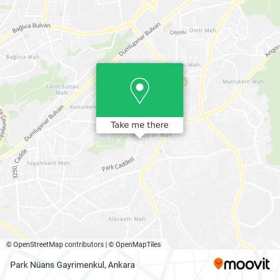 Park Nüans Gayrimenkul map