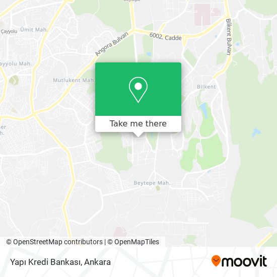 Yapı Kredi Bankası map