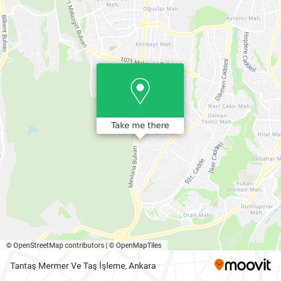 Tantaş Mermer Ve Taş İşleme map