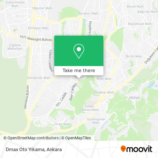 Dmax Oto Yıkama map