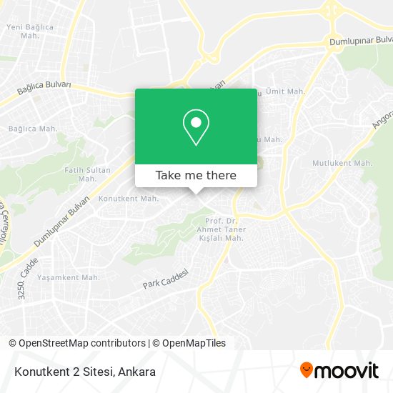 Konutkent 2 Sitesi map