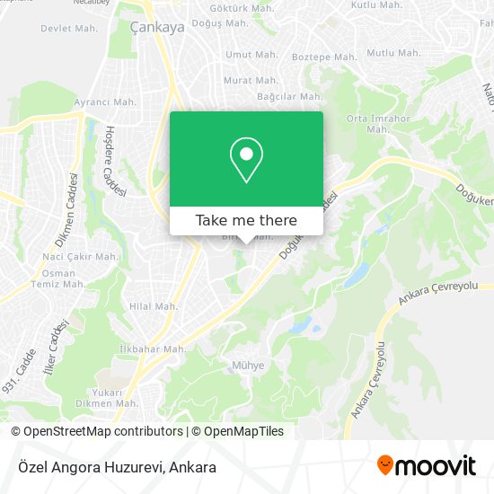 Özel Angora Huzurevi map