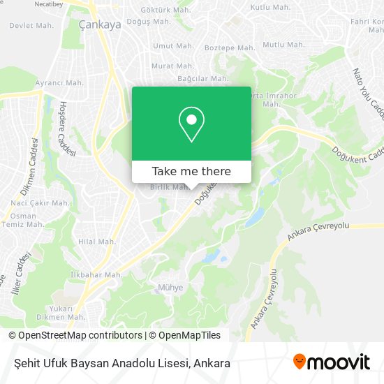 Şehit Ufuk Baysan Anadolu Lisesi map