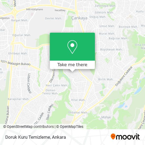 Doruk Kuru Temizleme map