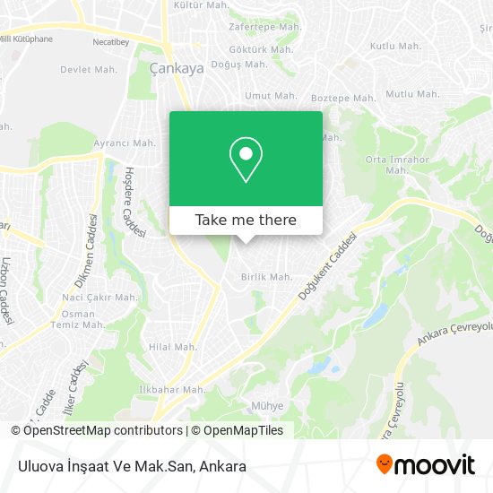 Uluova İnşaat Ve Mak.San map