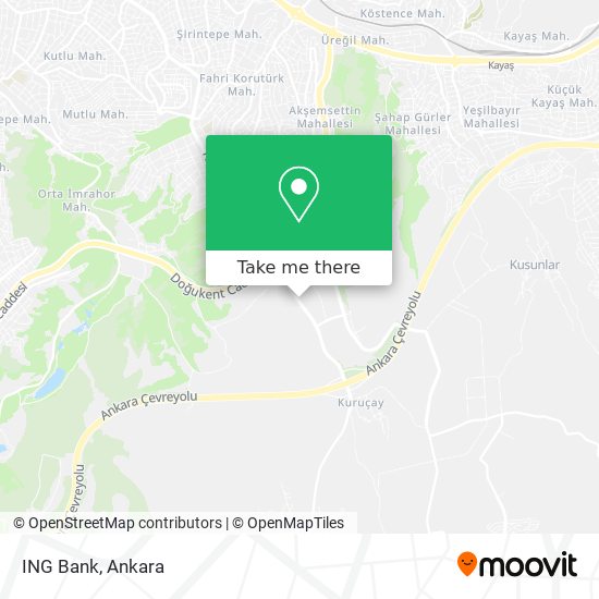 ING Bank map