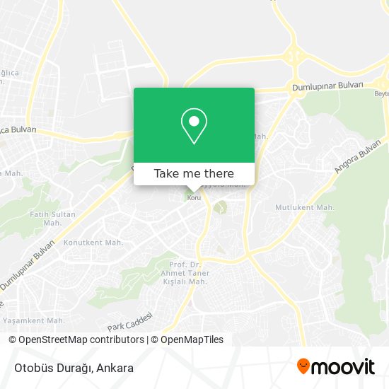 Otobüs Durağı map