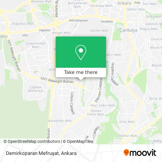 Demirkoparan Mefruşat map