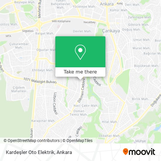Kardeşler Oto Elektrik map