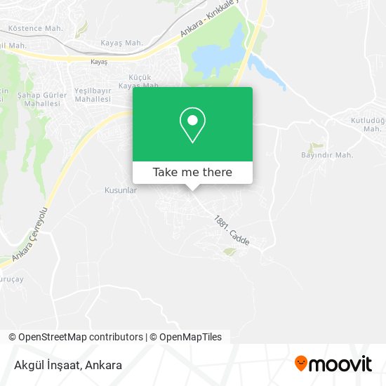 Akgül İnşaat map