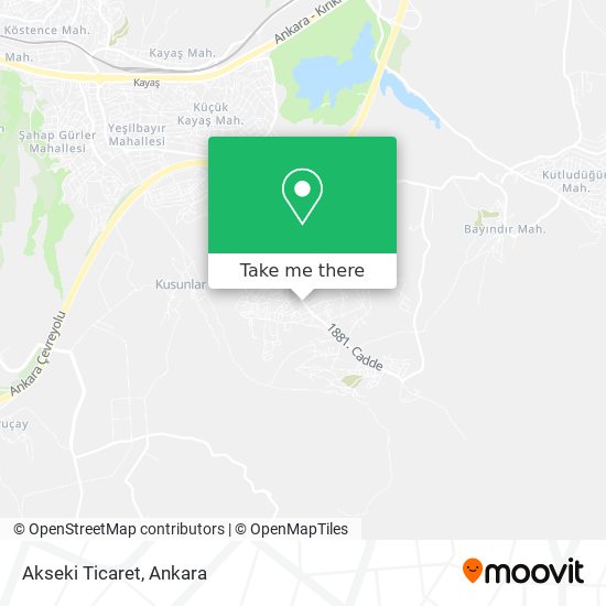 Akseki Ticaret map