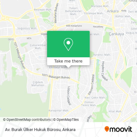 Av. Burak Ülker Hukuk Bürosu map