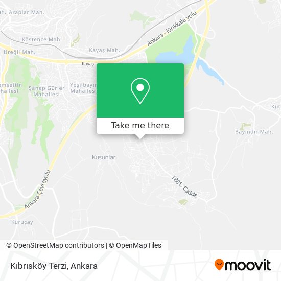 Kıbrısköy Terzi map