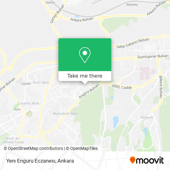 Yenı Enguru Eczanesı map