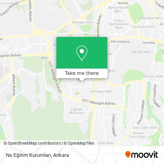 Ns Eğitim Kurumları map