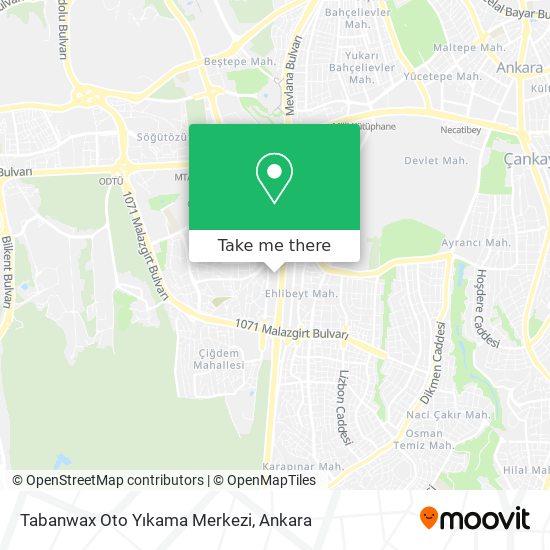 Tabanwax Oto Yıkama Merkezi map