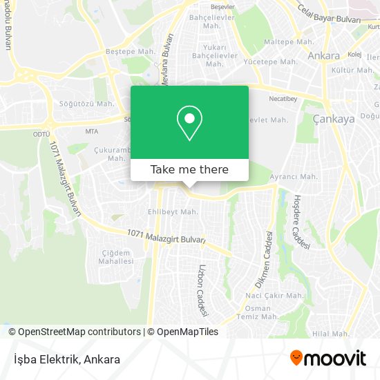 İşba Elektrik map