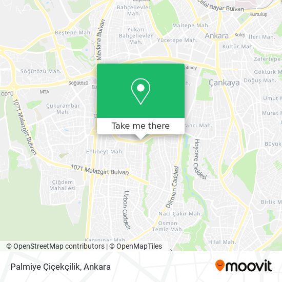 Palmiye Çiçekçilik map