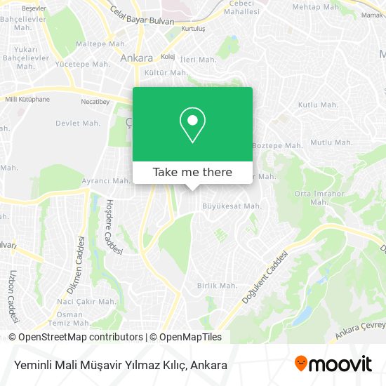 Yeminli Mali Müşavir Yılmaz Kılıç map