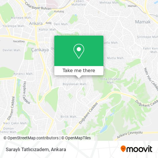 Saraylı Tatlıcızadem map