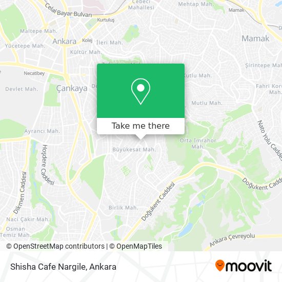 Shisha Cafe Nargile map