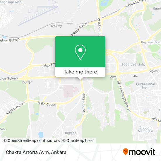 Chakra Artorıa Avm map