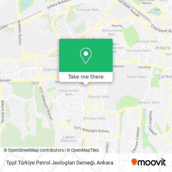 Tpjd Türkiye Petrol Jeologları Derneği map