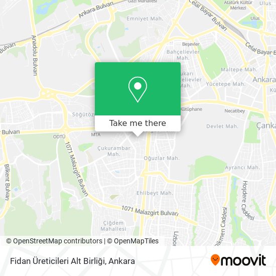 Fidan Üreticileri Alt Birliği map