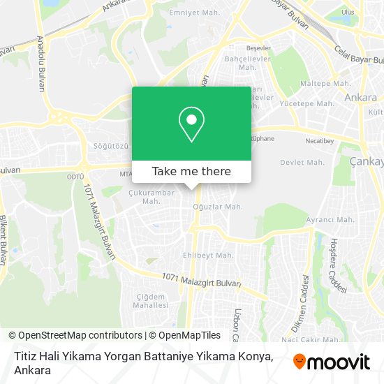 Titiz Hali Yikama Yorgan Battaniye Yikama Konya map