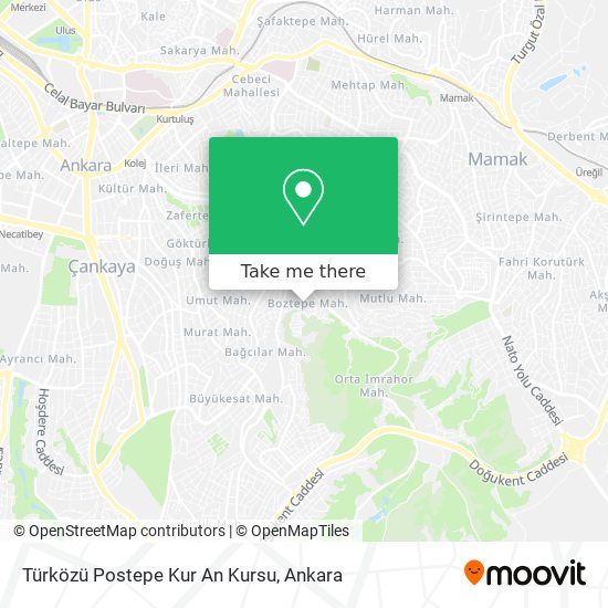 Türközü Postepe Kur An Kursu map