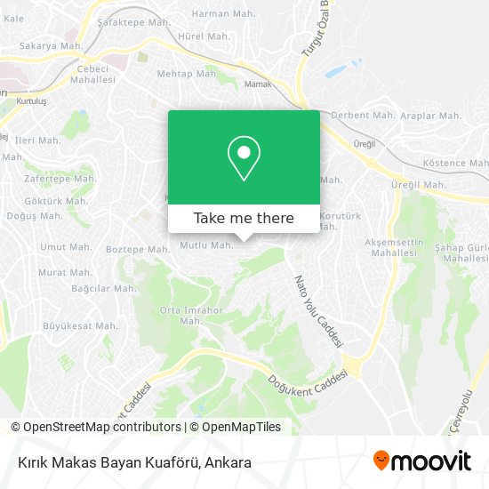 Kırık Makas Bayan Kuaförü map
