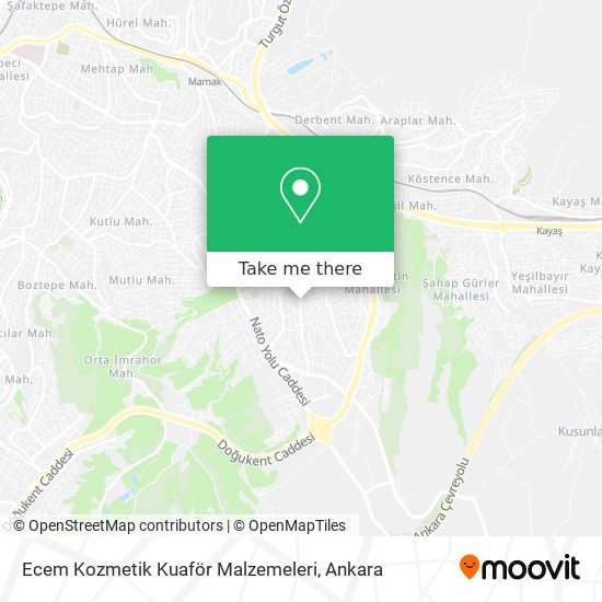 Ecem Kozmetik Kuaför Malzemeleri map