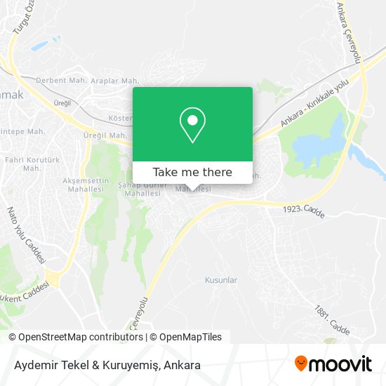Aydemir Tekel & Kuruyemiş map