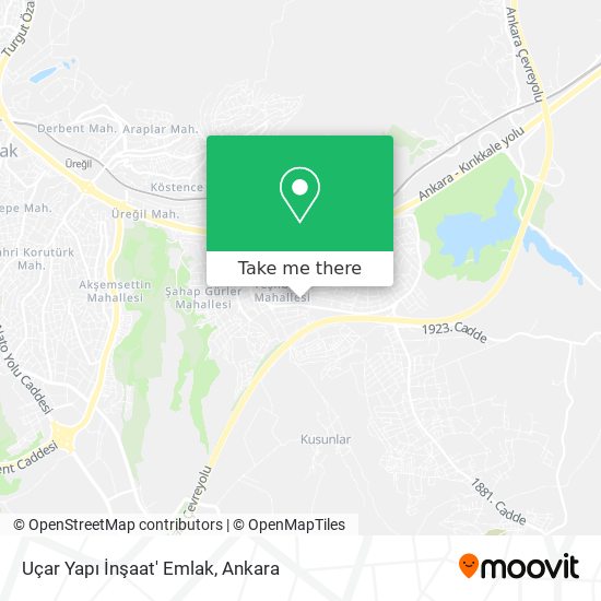 Uçar Yapı İnşaat' Emlak map