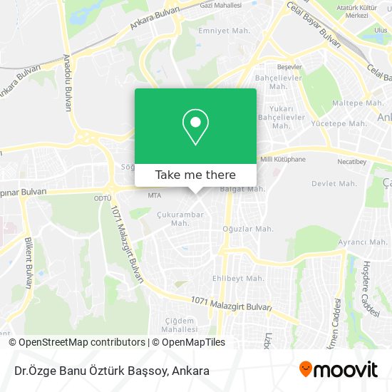 Dr.Özge Banu Öztürk Başsoy map