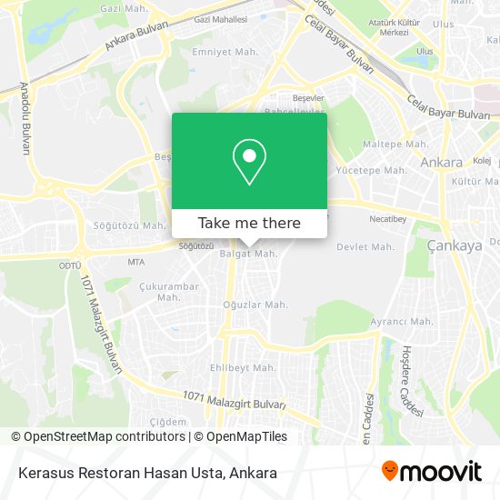 Kerasus Restoran Hasan Usta map