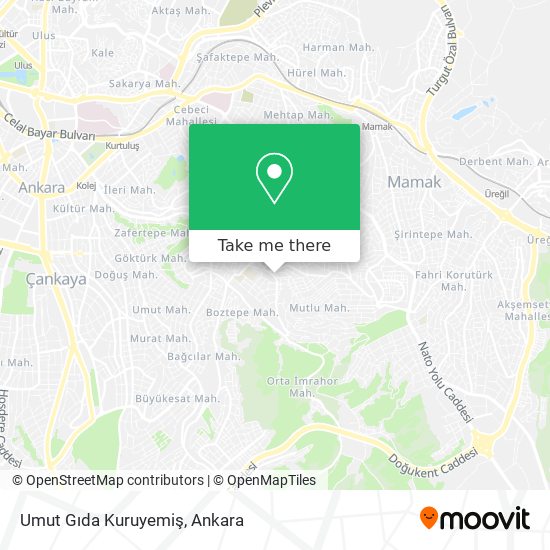 Umut Gıda Kuruyemiş map