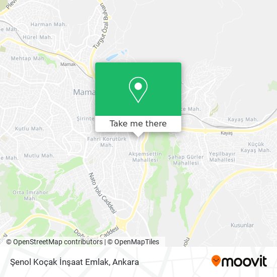 Şenol Koçak İnşaat Emlak map