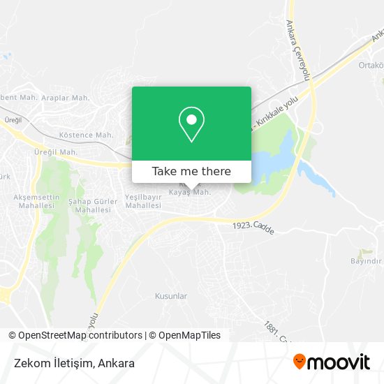 Zekom İletişim map